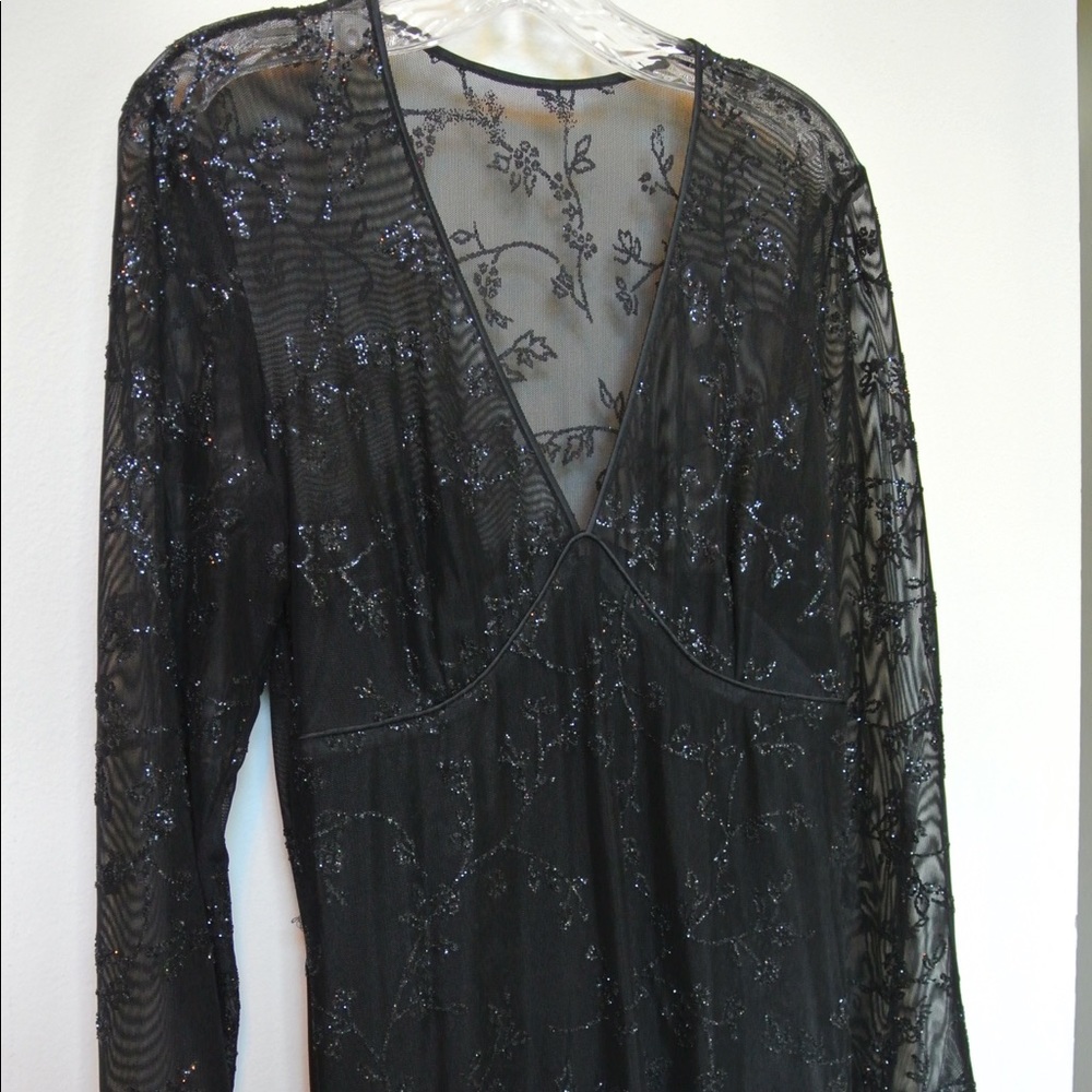 Black Lacey Gown